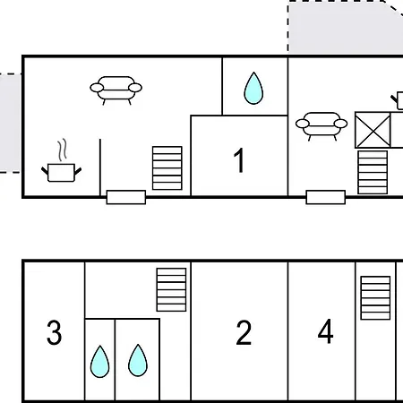 Beautiful In With Kitchenette * Erdeven